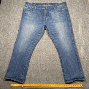 PLUGG CO Vintage 83 Denim Jeans Men's 42x32 (Meas 43x29) Blue Straight Leg